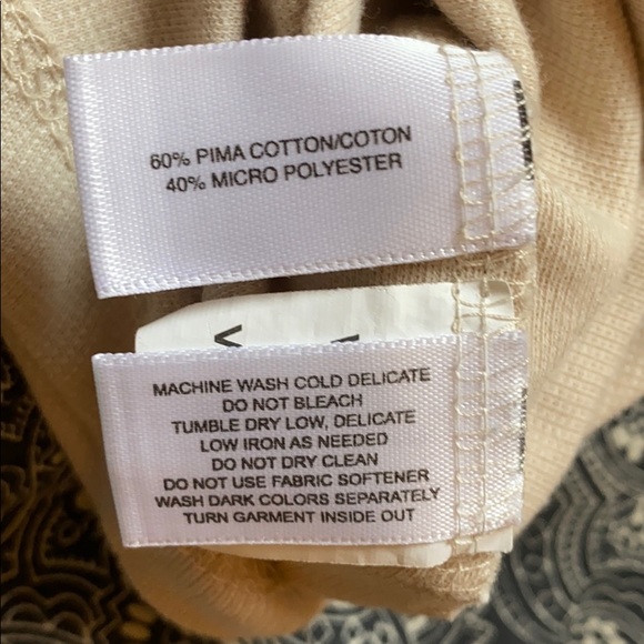 Cutter & Buck CBDryTec Lightweight Beige Golf Polo - Picture 5 of 6